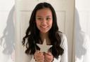 Alyssa, 15, received her Star Award after being diagnosed with leukaemia. Picture: Cancer Research UK