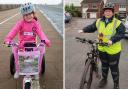 Jess has been cycling since she lost her baby sister Georgie when she was six