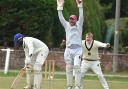Caldy wicket keeper Mark Wilkie appeals against Spring View