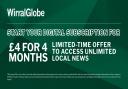 We have a flash sale on Wirral Globe subscriptions