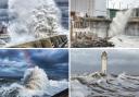 IN PICTURES: Storm Debi brings huge waves to Wirral coastline