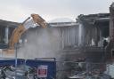Machinery being used to demolish the former House of Fraser building Image: Ian Fairbrother