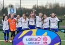 Wirral Grammar School for Girls celebrate their victory