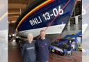 Crime author Ann Cleeves visited Hoylake RNLI as part of a series of events to launch the paperback edition of her novel ‘The Raging Storm’