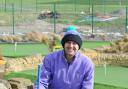 New Brighton Mini Championship Golf Course owner Nick Ashfield