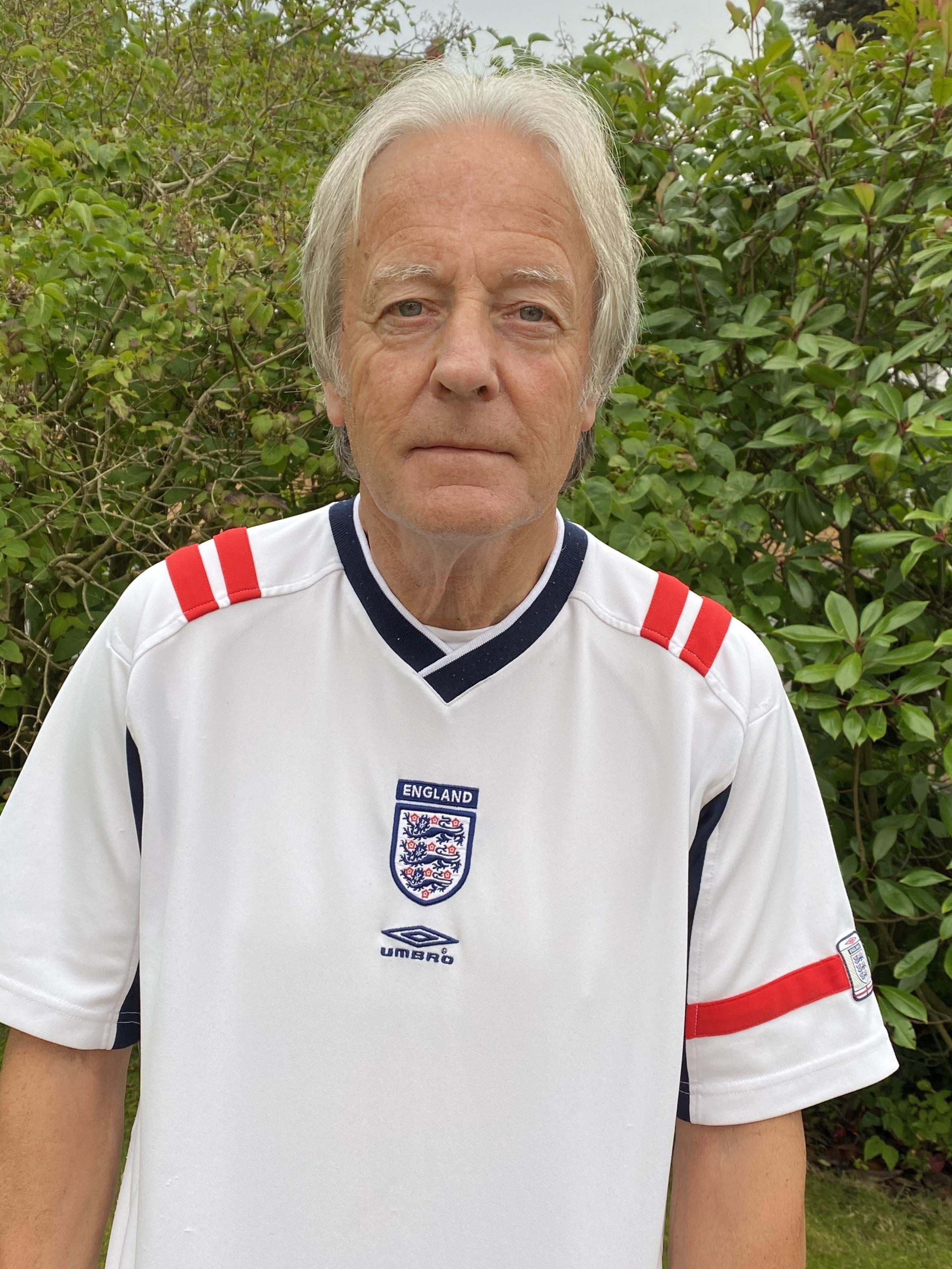Mike Unwin is an England international at 70