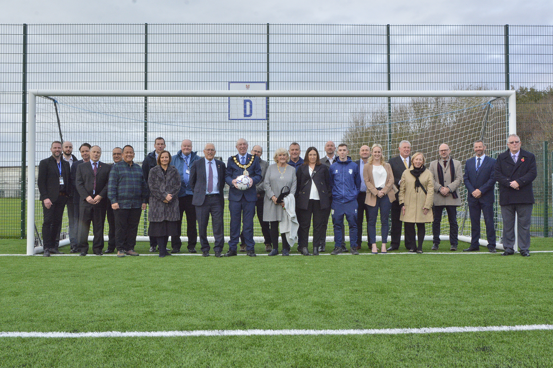 The new 3G pitch was officially opened on November 10, but it was already being utilised by the public from early September