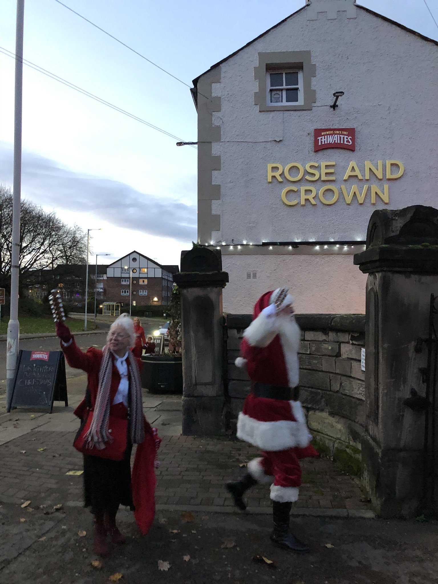 The Rose and Crown pub will hold a raffle at the end of the fun-packed day
