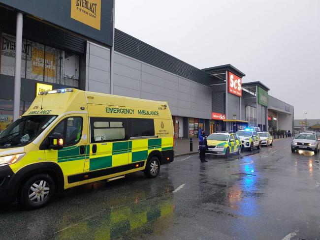 Serious incident outside Bromborough gym