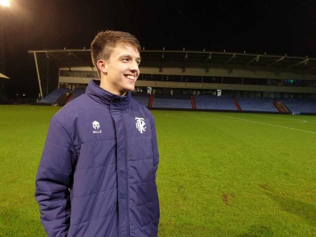 Tranmere striker Charlie Jolley scored the winner against Oldham Athletic on Tuesday evening