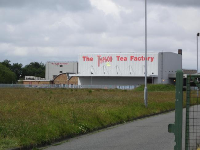 Typhoo tea factory in Moreton