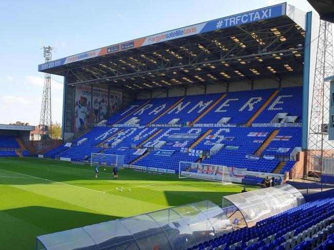 Tranmere's away fixture against Hartlepool has been postponed
