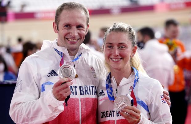 Wirral Globe: Jason and Laura Kenny are receiving a knighthood and damehood. Picture: PA