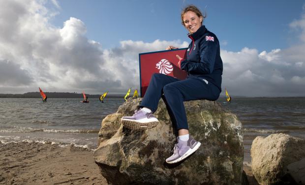 Wirral Globe: Sailing gold-medallist Hannah Mills awarded an OBE. Picture: PA