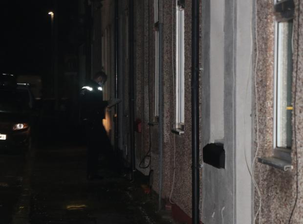 Wirral Globe: Officers are undertaking door-to-door enquiries this evening