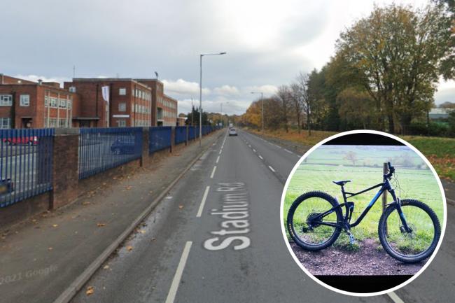Man has bike stolen after being threatened with knife in Bromborough