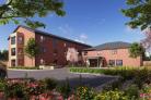 Artist's impression of the Edgewater care home now being built in Wallasey