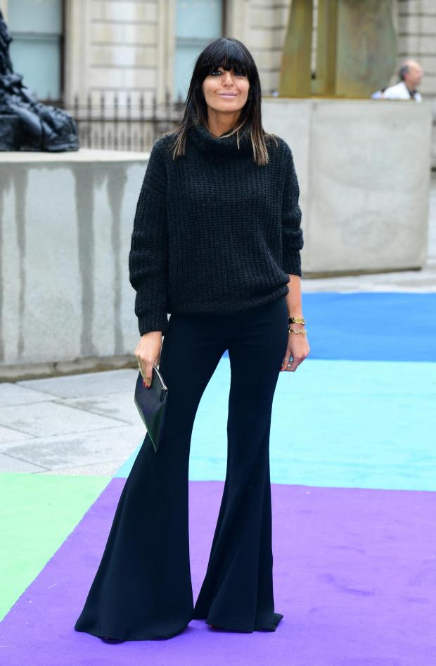 Wirral Globe: TV presenter Claudia Winkleman who will be celebrating her 50th birthday this weekend attending the Royal Academy of Arts Summer Exhibition Preview Party held at Burlington House, London in 2013. Credit: PA