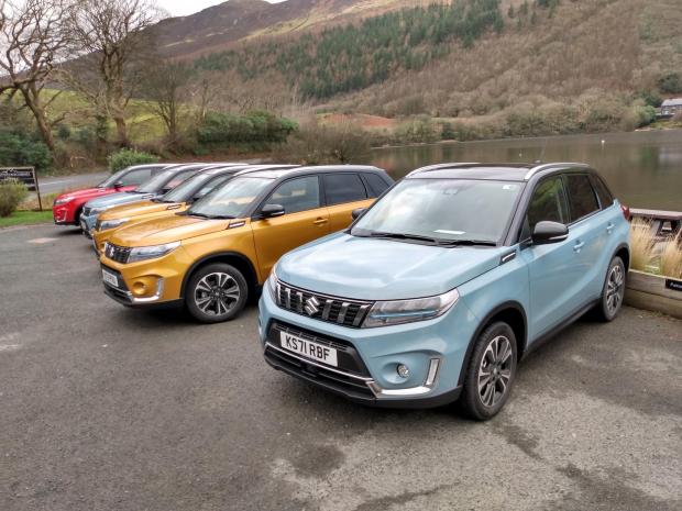 Wirral Globe: The full hybrid Suzuki Vitara on test in Cheshire and Wales during the launch event 