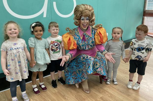 Prenton nursery welcomes TV dame to promote diversity and acceptance