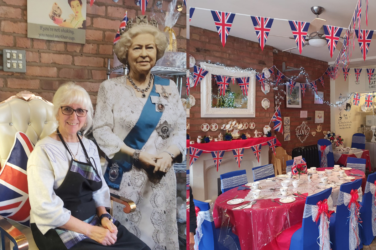 Wallasey tea room celebrates Queen's Platinum Jubilee