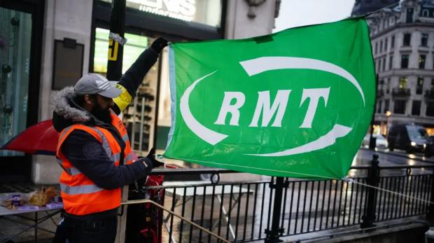 Wirral Globe: The RMT's pay dispute with Network Rail brought about the strike (PA)