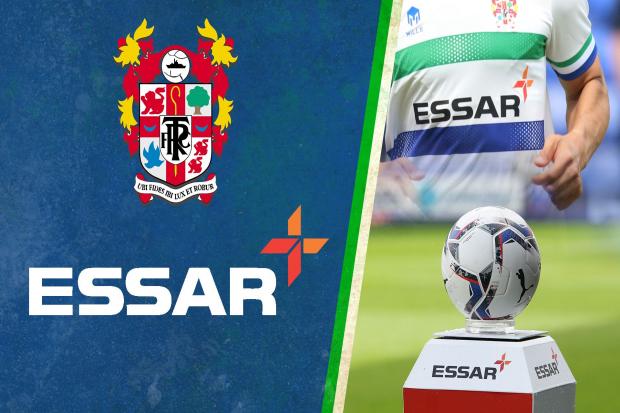 Essar continue sponsorship of Tranmere Rovers ahead of new kit reveal