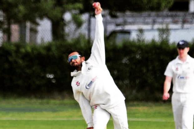 Wallasey's Sumit Ruikar took 7-64 against Newton le Willows - his 12th five-wicket haul in 14 games