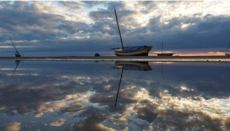 Just before the tide changed at Meols by Paul Anson