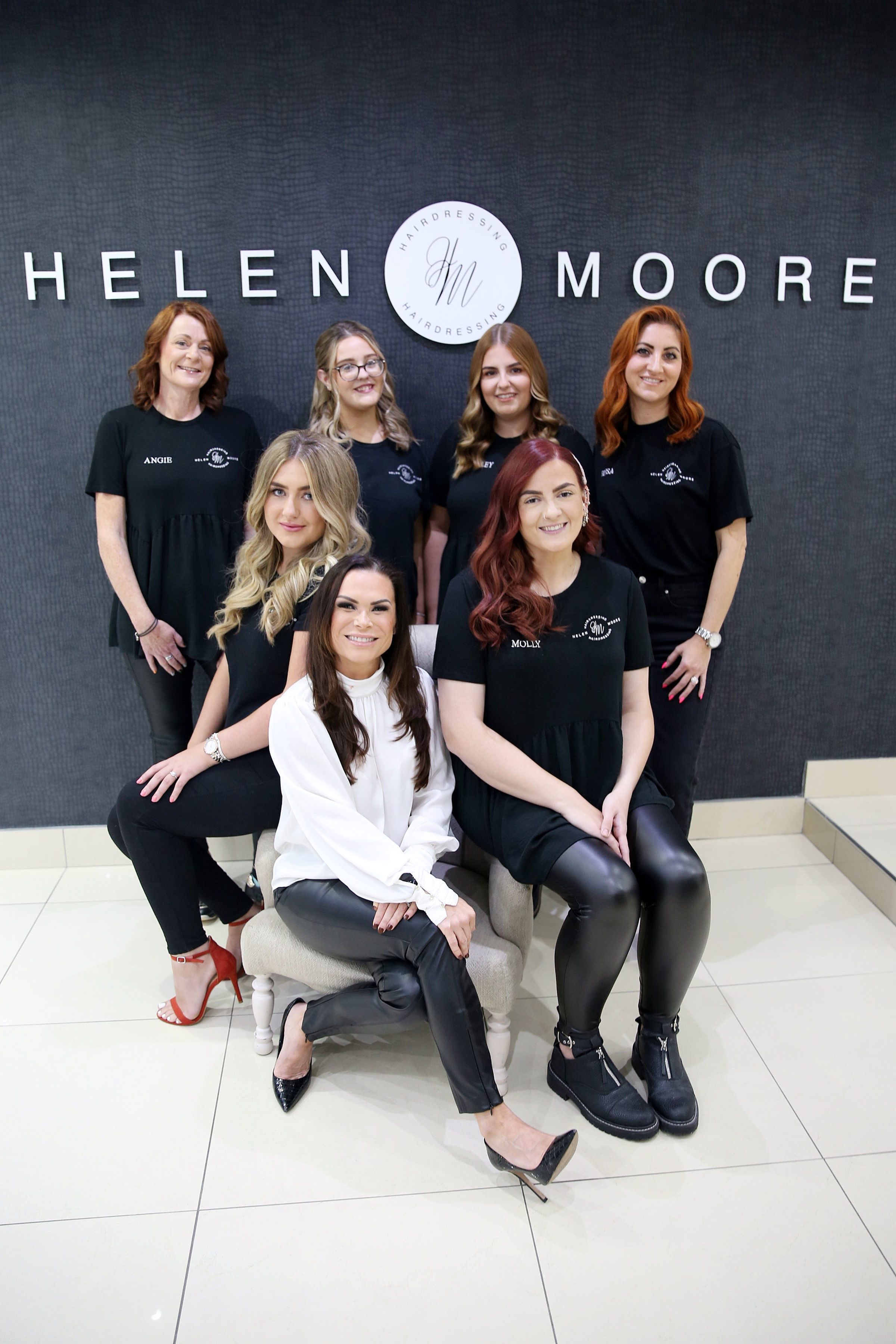 Helen and her hard-working team