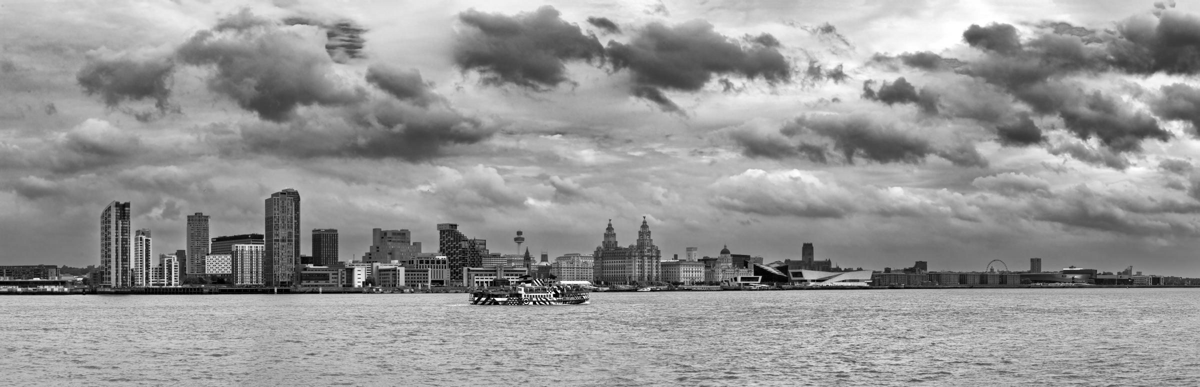 Liverpool skyline from Seacombe