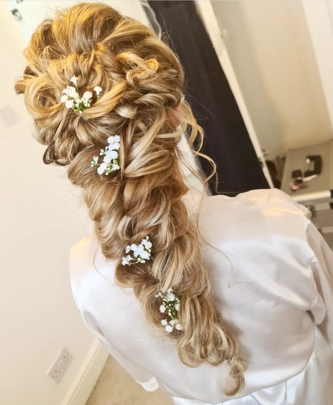 The team specialises in bridal hair