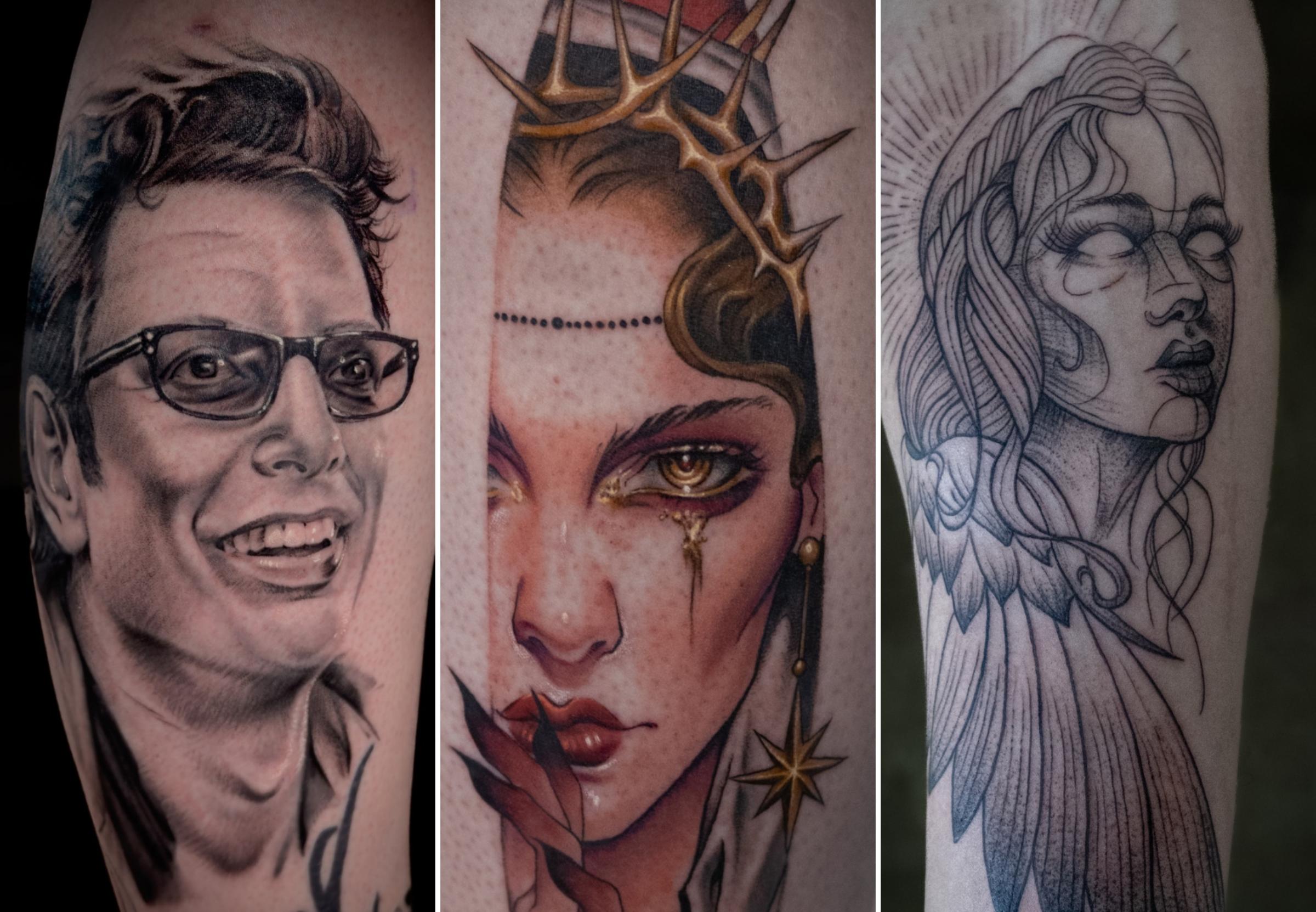 Tattoos designs by Lewis, Sophie and Chaz