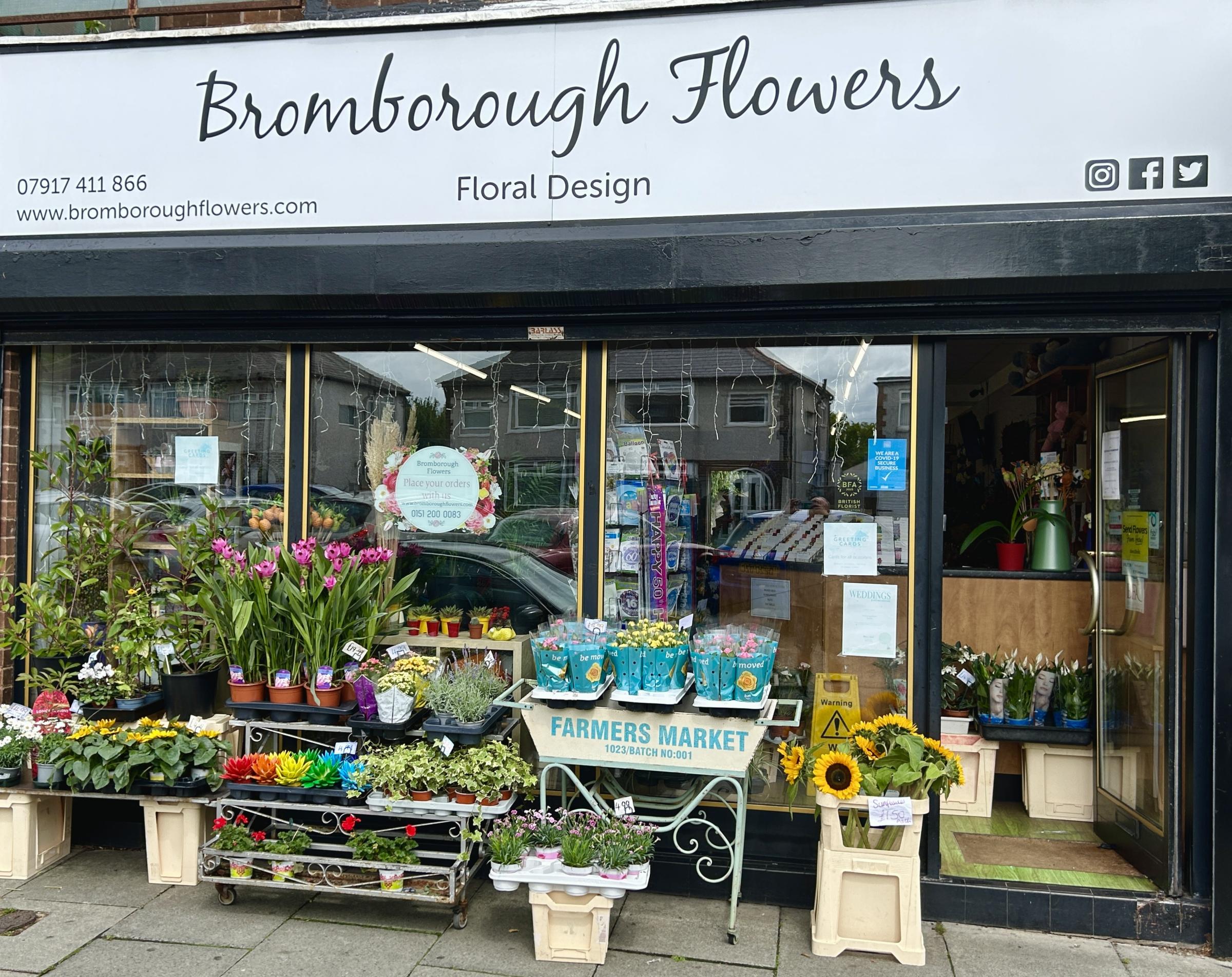 Bromborough Flowers opened on Allport Road in 2020
