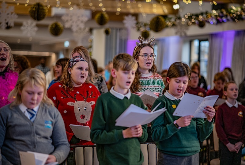 A special royal carol concert takes place at Chester Zoo to help families make memories this Christmas.
