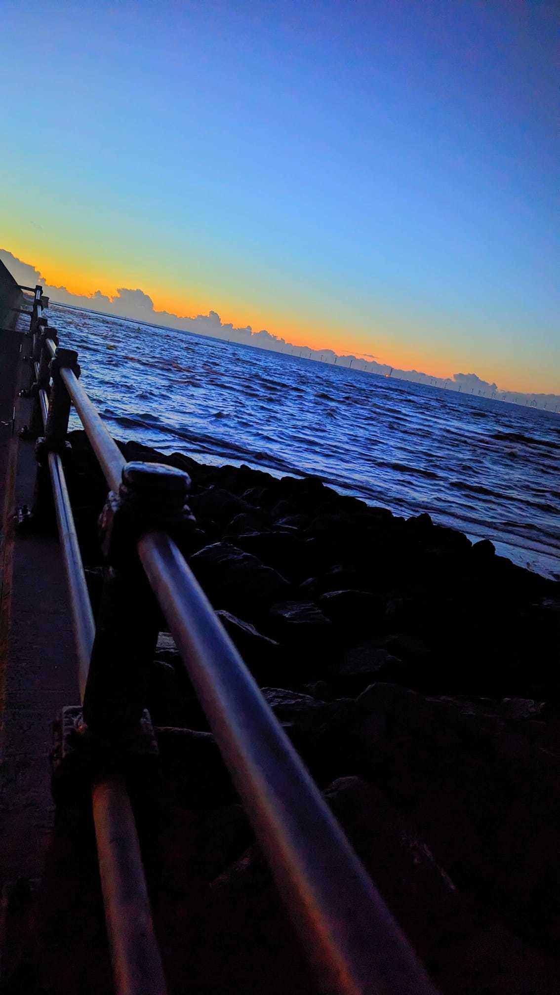 Sunset in New Brighton by Niamh Evans