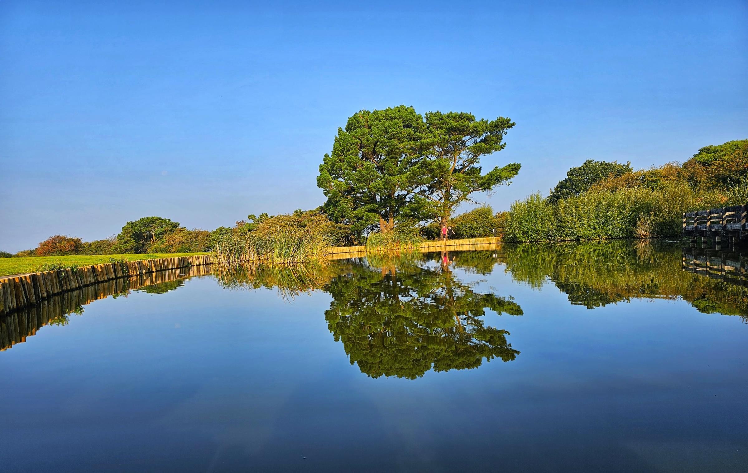 Reflections at Thurstaston Country Park 