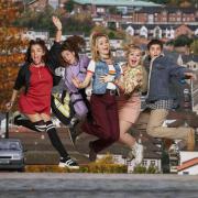 Main characters Nicola Coughlan, Saoirse-Monica Jackson, Louisa Harland, Jamie-Lee O’Donnell and Dylan Llewellyn (Channel 4)