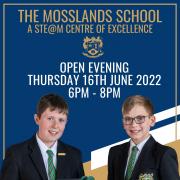 Mosslands School - twice STEM school of the year - invites parents to its open day