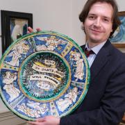 Williamson curator Niall Hodson with the new acquisition.