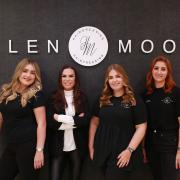 Meet The Salon Owner: Helen Parry (second left) and stylists at Helen Moore Hairdressing