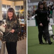 Julie will be competing at Crufts with Yoshi on Sunday.