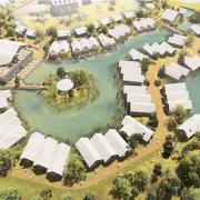 Spectacular artist's impressions of Chester Zoo's new overnight lodges plan. Picture: Chester Zoo.