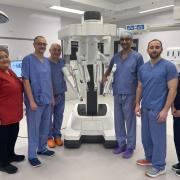 The robot has been installed to reduce waiting times for patients