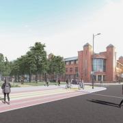 Changes to Conway Street and Europa Boulevard with new walking and cycle lanes are one of the projects being supported by government funding. Credit: Wirral Council
