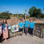 A new collaboration between Chester Zoo and Deafness Support Network has seen new interactive British Sign Language signage launched at the zoo in a UK first.