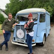 JJ Chalmers and Izzie Balmer from the new series of The Travelling Auctioneers will be visiting the National Waterways Museum in Ellesmere Port.