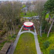 Strawberry Field dedicates its new bandstand