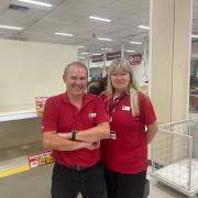 Mark and Janine have worked at Wilko in Liscard since the day it opened in 1999