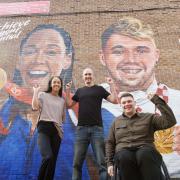 Merseyside artist paints mural on side of school for ParalympicsGB